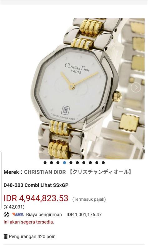 jam dior asli